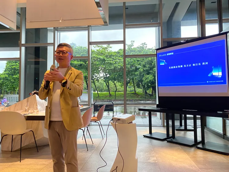 老爺酒店集團執行長沈方正指出「國旅不好玩」的關鍵。莊偉祺攝