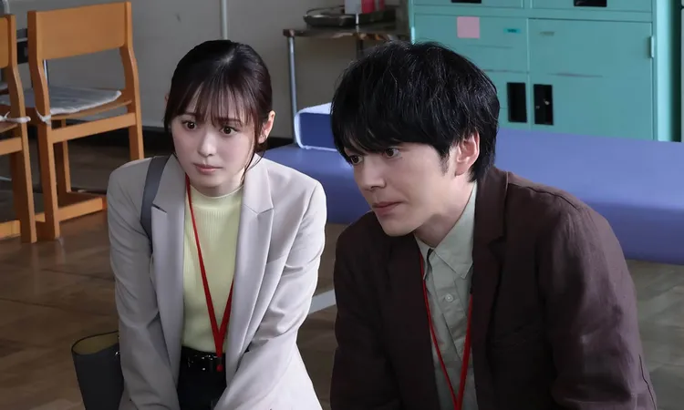 福原遙（左）與林遣都搭檔新戲。friDay影音提供