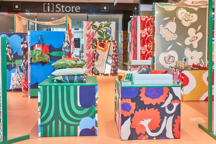 Marimekko 《Field of Flowers 花間藝境》展覽在A11登場。品牌提供