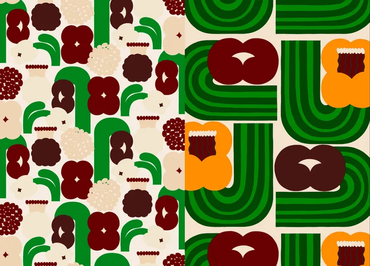 藝術家Eija Vehviläinen設計印花。品牌提供