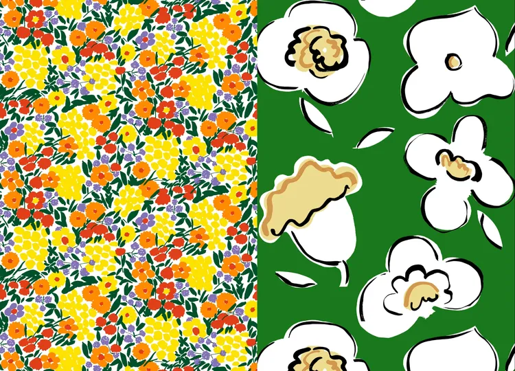 藝術家Erja Hirvi設計印花。品牌提供