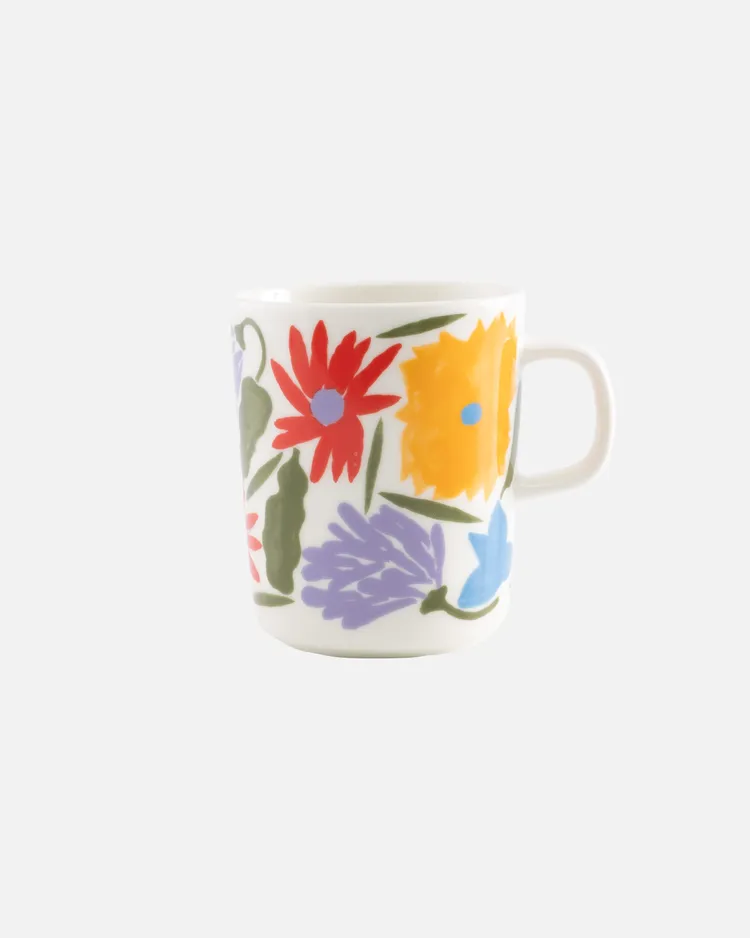 Marimekko X Aino-Maija Metsola設計印花Purpuri馬克杯，1190元。品牌提供
