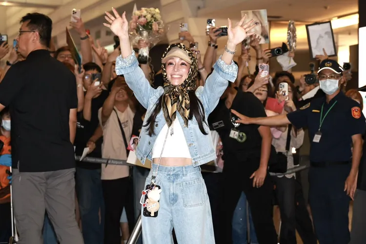 濱崎步昨晚睽違10年抵台，全身行頭都出自Dior當起時尚女王。莊宗達攝