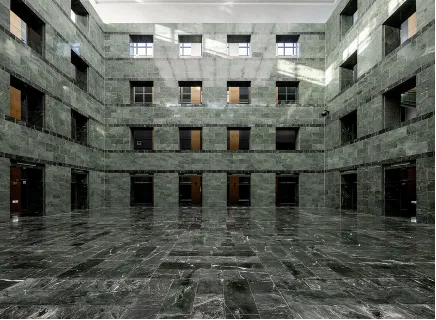 史前館首度開放館內空間「展示中庭」。國立台灣史前文化博物提供