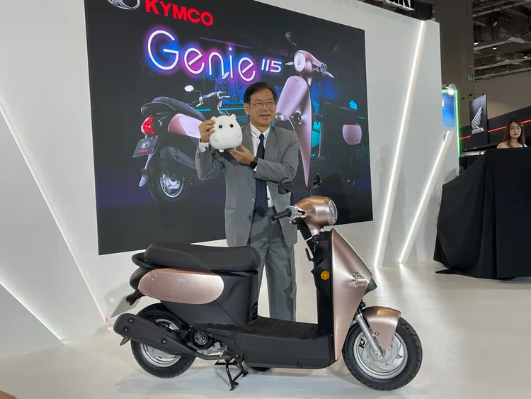 Genie 小精靈 115即日起至7月31日享購車金3,000元、24期零利率、分期神盾防護保障。林浩昇攝