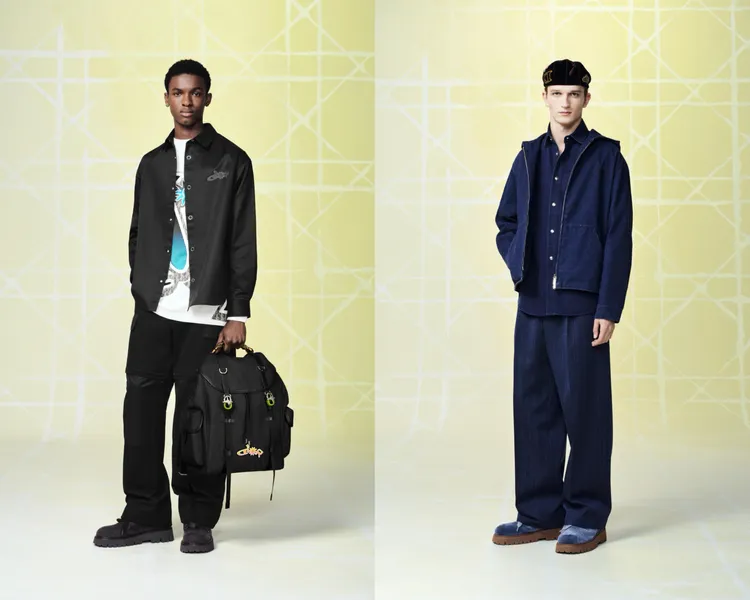 Dior與Lewis Hamilton的全新聯名膠囊系列。品牌提供