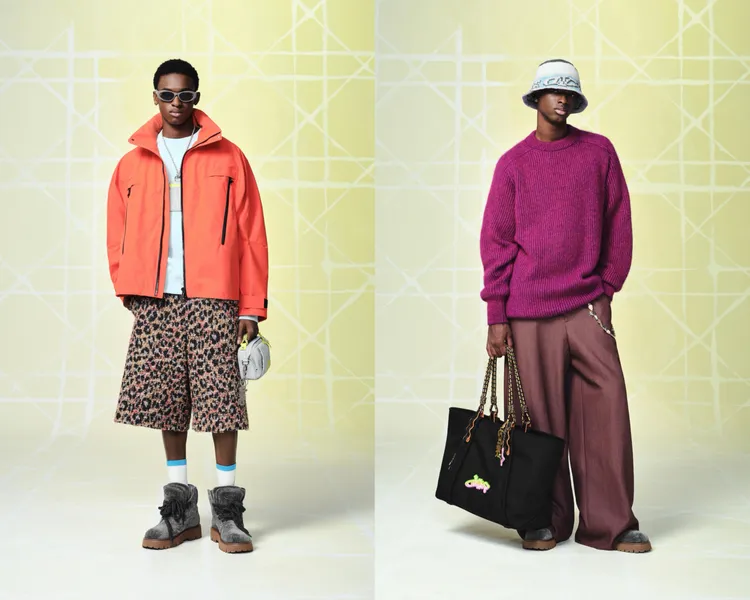 Dior與Lewis Hamilton的全新聯名膠囊系列。品牌提供