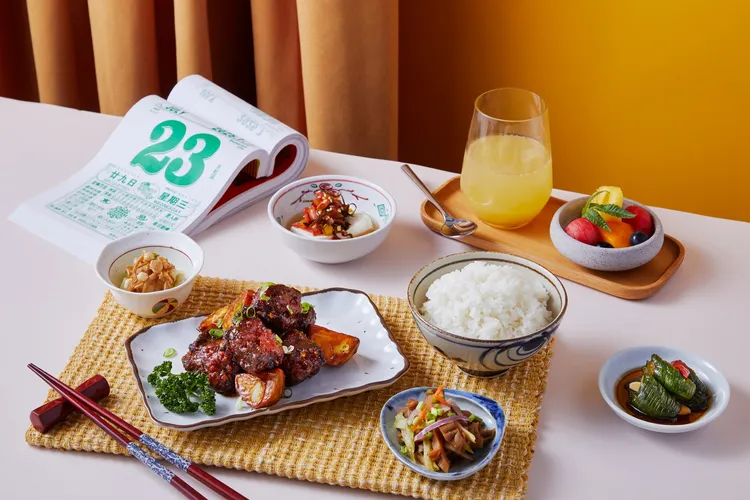 攤味午餐-福州糟香醉排骨。業者提供