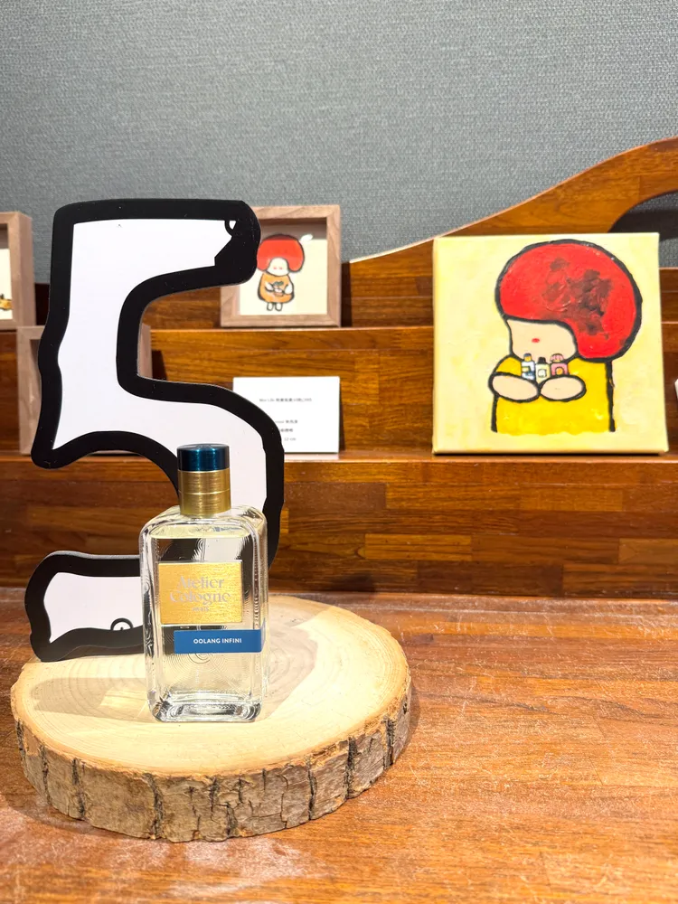 Atelier Cologne無極烏龍淡香精，100ml／5800元。張家玲攝
