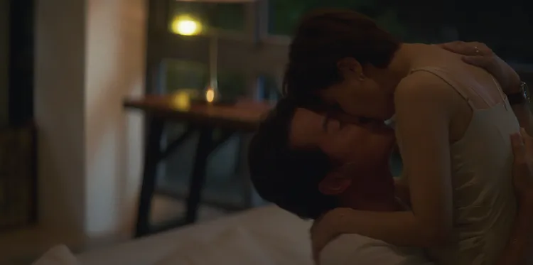 于子育和李銘順的床戲走唯美路線。CATCHPLAY提供