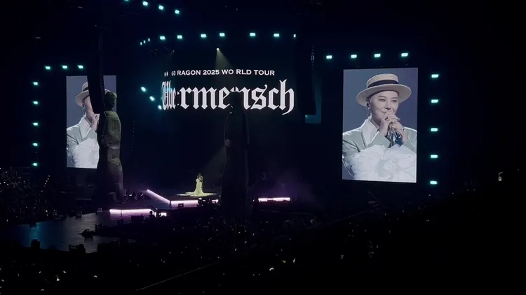 GD透露明年BIGBANG迎接20周年，將舉行演唱會，提到大聲、太陽，預告會再回來。讀者提供