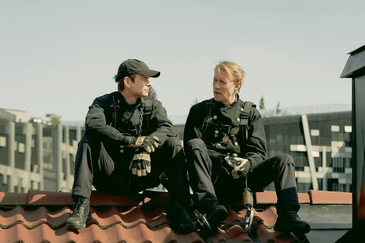 導演豪格魯德著迷煙囪清潔工。海鵬影業提供