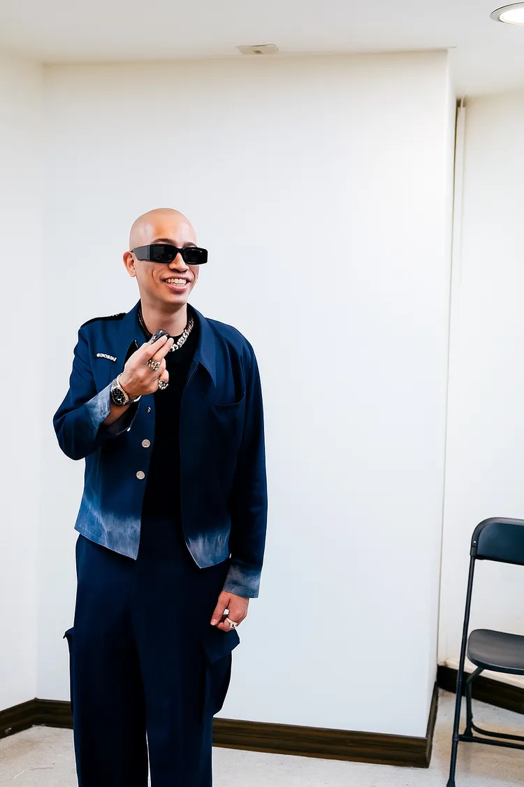 呂士軒在獲獎時刻則選擇搭配SEASTAR海星系列自動款腕錶。品牌提供