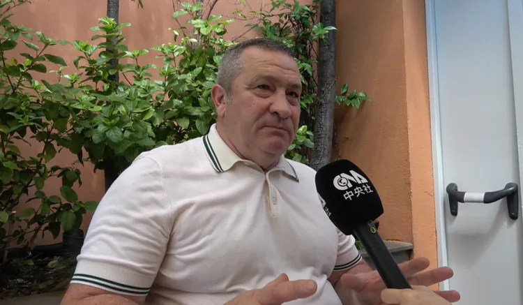 烏克蘭馬爾加涅茨巿（Marhanets）市長玻洛維克日前接受中央社訪問表示，他與台灣合作經驗很愉快，有台灣藝術家考慮在當地興建文化中心。 中央社