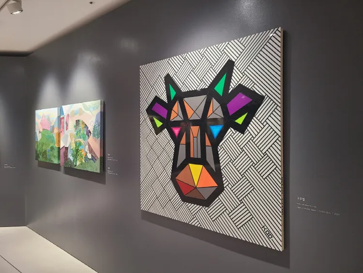 具俊曄也是畫家，一幅畫要價500萬韓元。翻攝naver