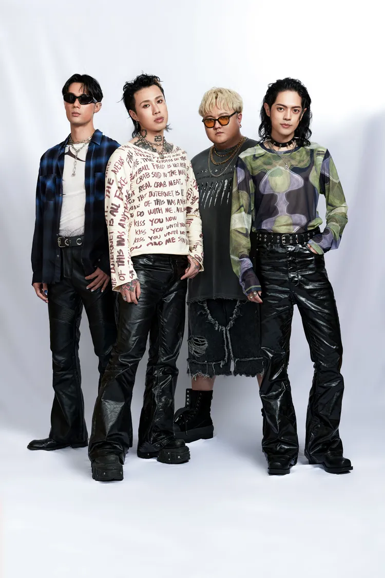 新科金曲獎最佳樂團TRASH確定參戰9月的潮台北演唱會。寬宏藝術提供