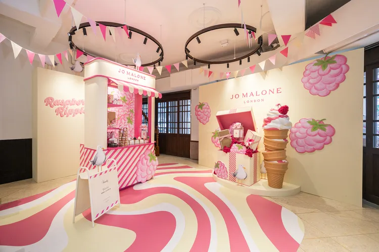 Jo Malone大稻埕形象概念店換上聯名限定店裝。品牌提供