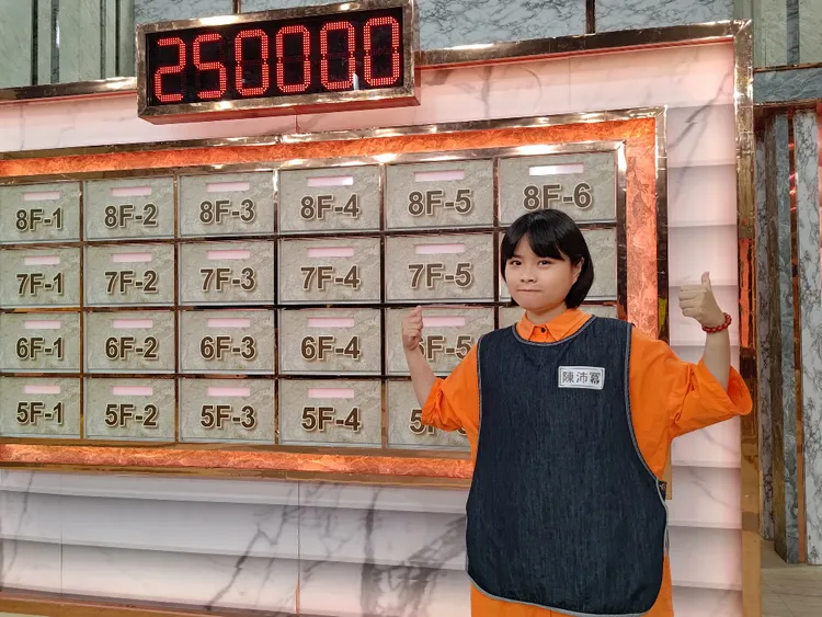 陳沛冪到節目宣傳。大愛提供