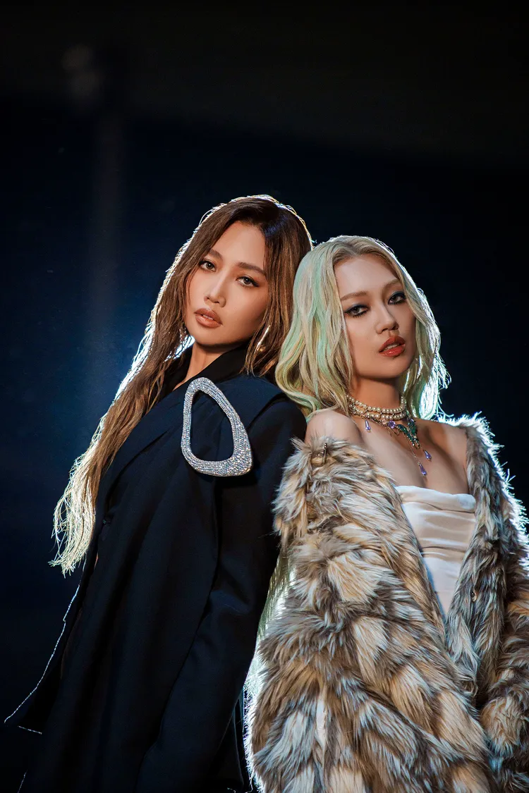 琟娜與A-Lin驚喜合作。谷優娛樂提供