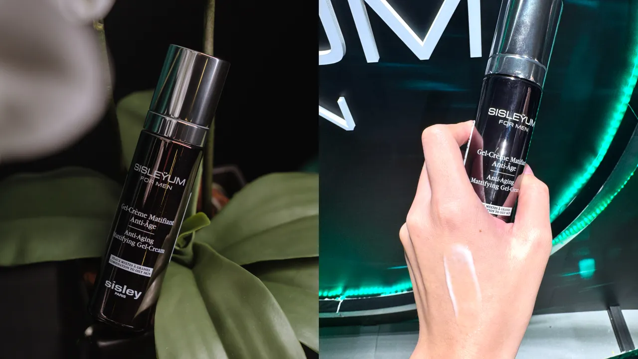 Sisley男仕全能赋活精华露,50ml/9500张。品牌提供、张家玲摄