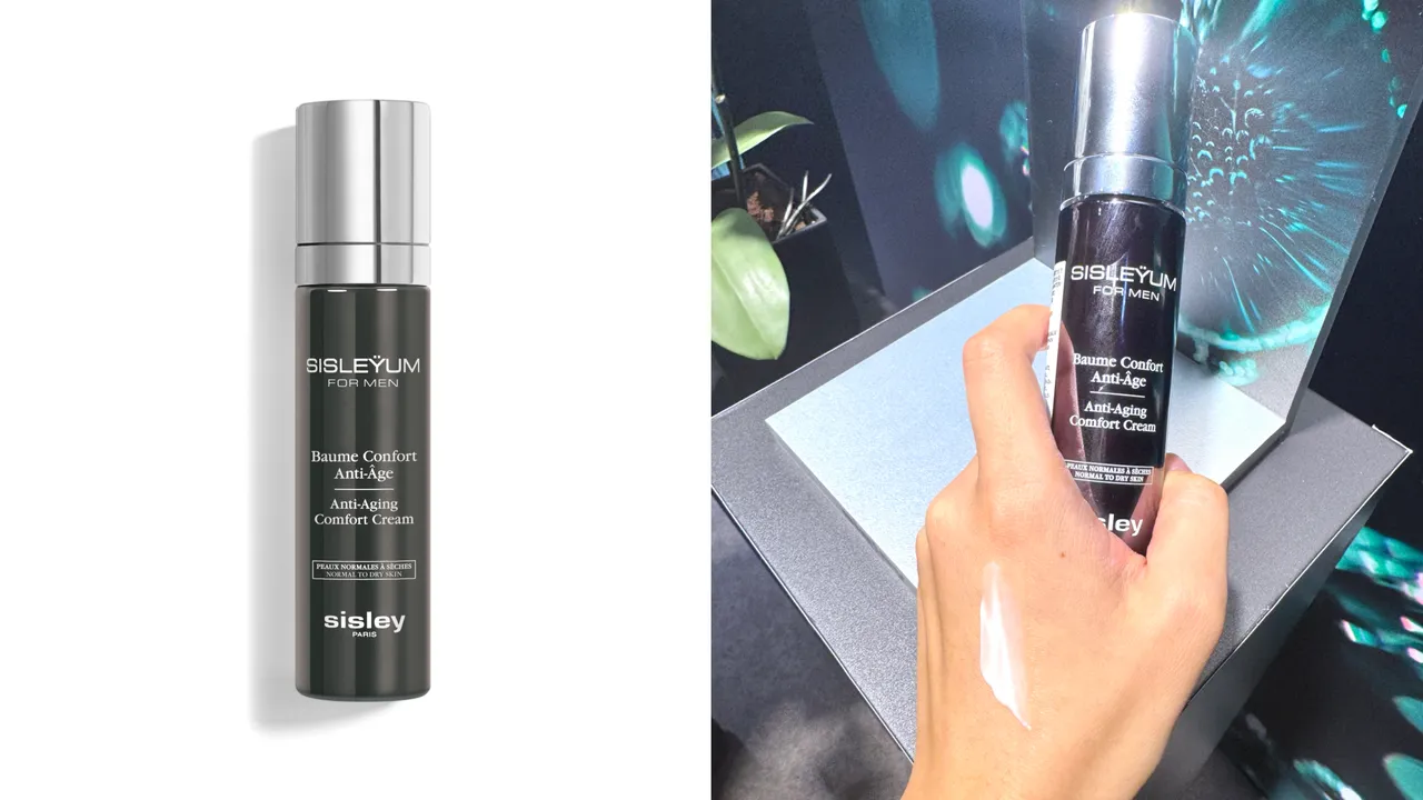 Sisley男仕全能赋活精华乳,50ml/9500元。品牌提供、张家玲摄