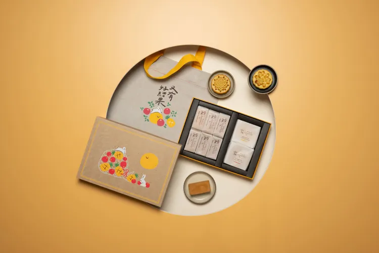 《微熱山丘》鳳梨酥月餅禮盒A。業者提供