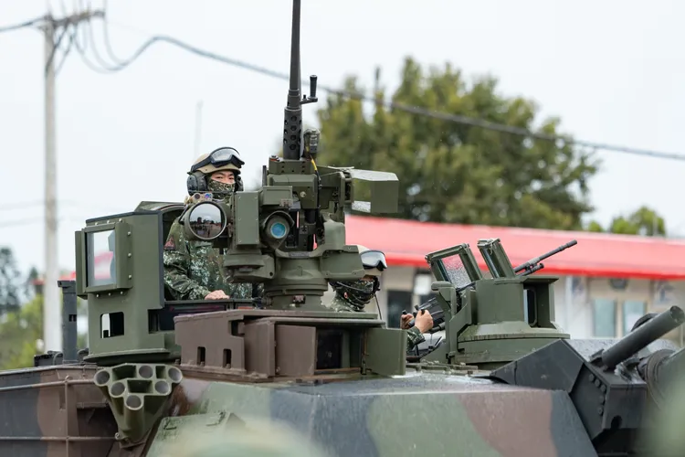 賴清德感謝584旅的弟兄姊妹，無論是赴美國受訓，或是回國後全力以赴進行各項操演。總統府提供