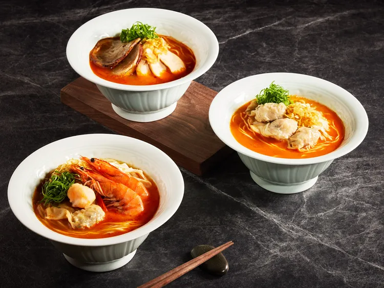 如果懶得費心思搭配，不妨直接試試招牌蝦皇拉麵系列。業者提供