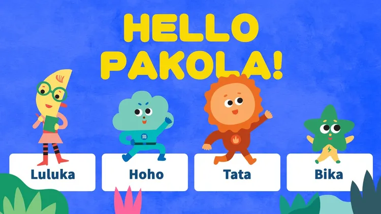 《哈囉！帕可拉小隊！》畫風可愛且充滿教育意義。小公視提供