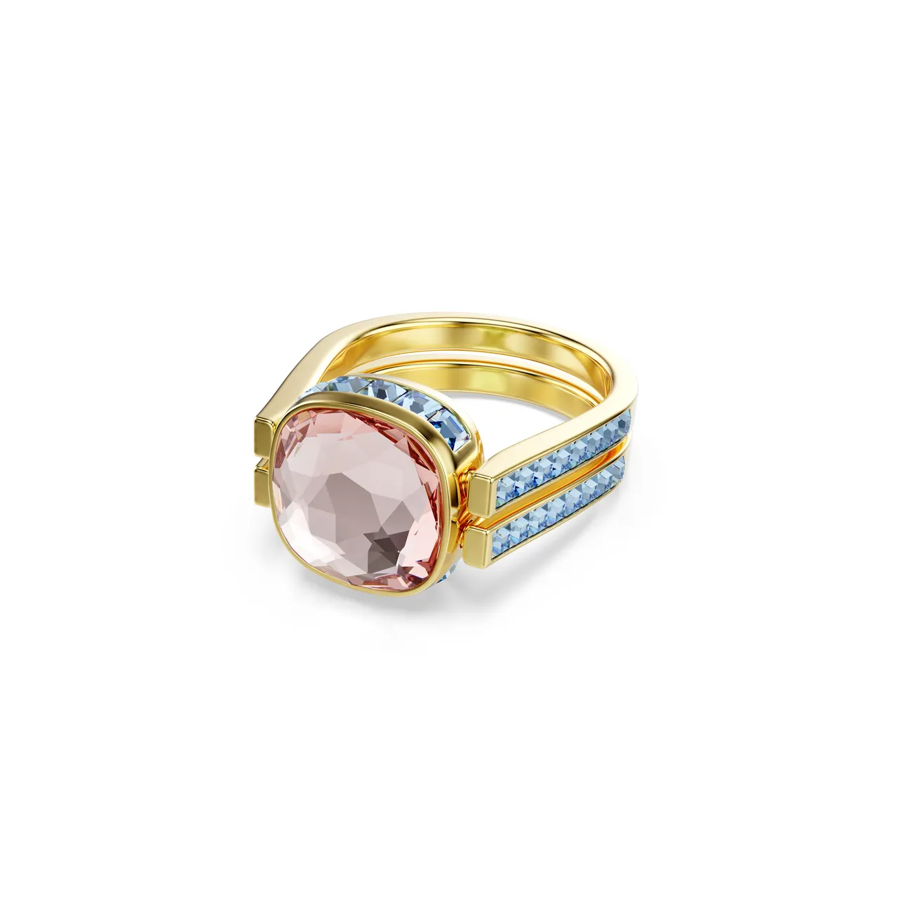 SWAROVSKI Chroma炫彩鸡尾酒戒指,6300元。品牌提供