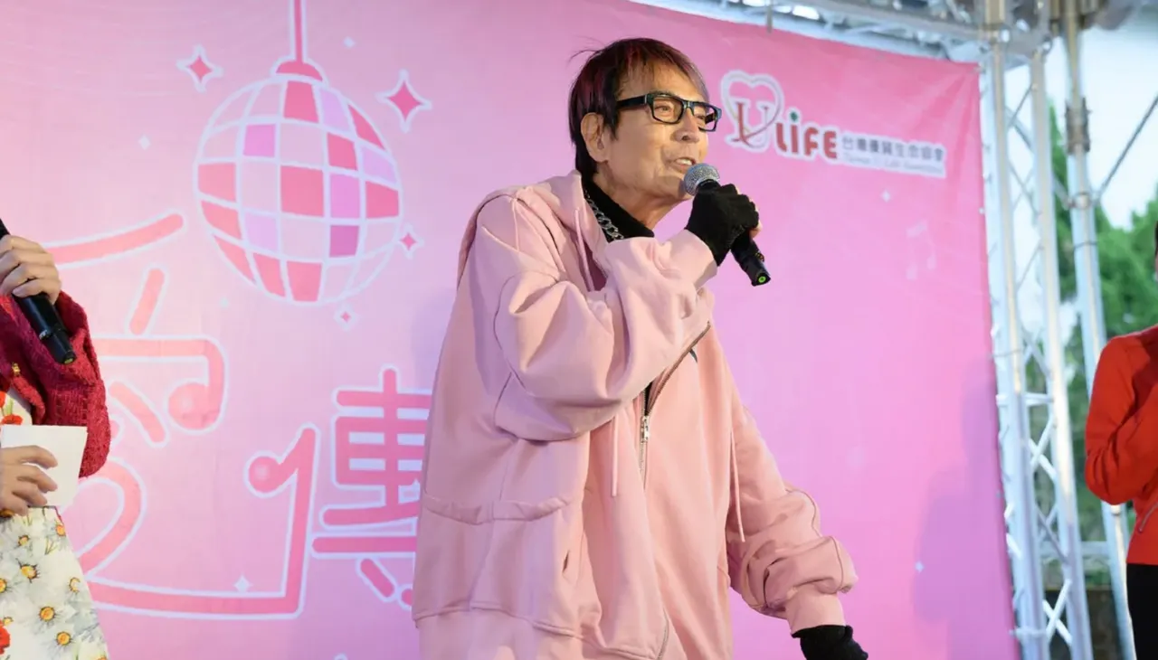 林沖一直以來是傳達正能量的生命鬥士。資料照片