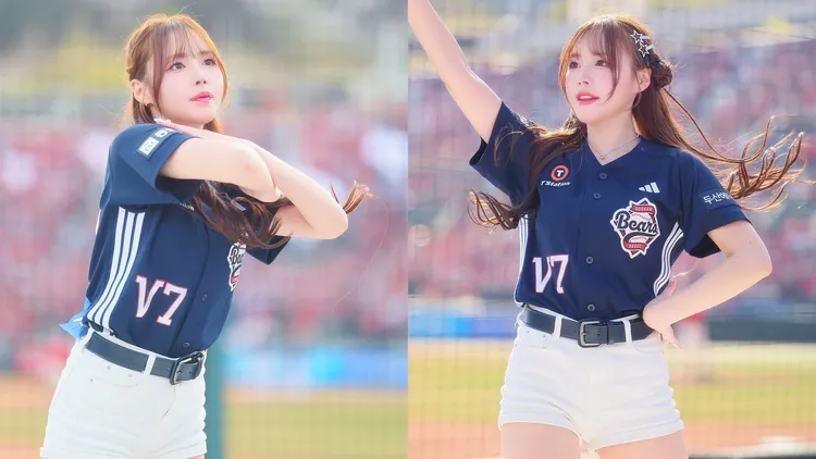 文慧真現效力斗山熊啦啦隊。翻攝自文慧真IG