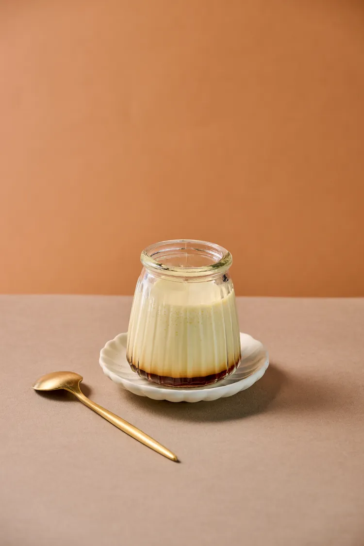  大人系甜點「昭和布丁」，售價80元。業者提供