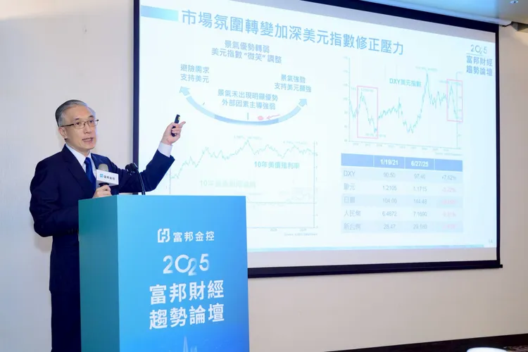 富邦金控首席經濟學家羅瑋。資料照片。富邦金控提供