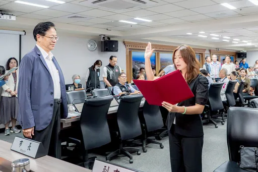 桃市新任觀旅局長陳靜芳就任 張善政期勉強化觀光動能提升城市能見度
