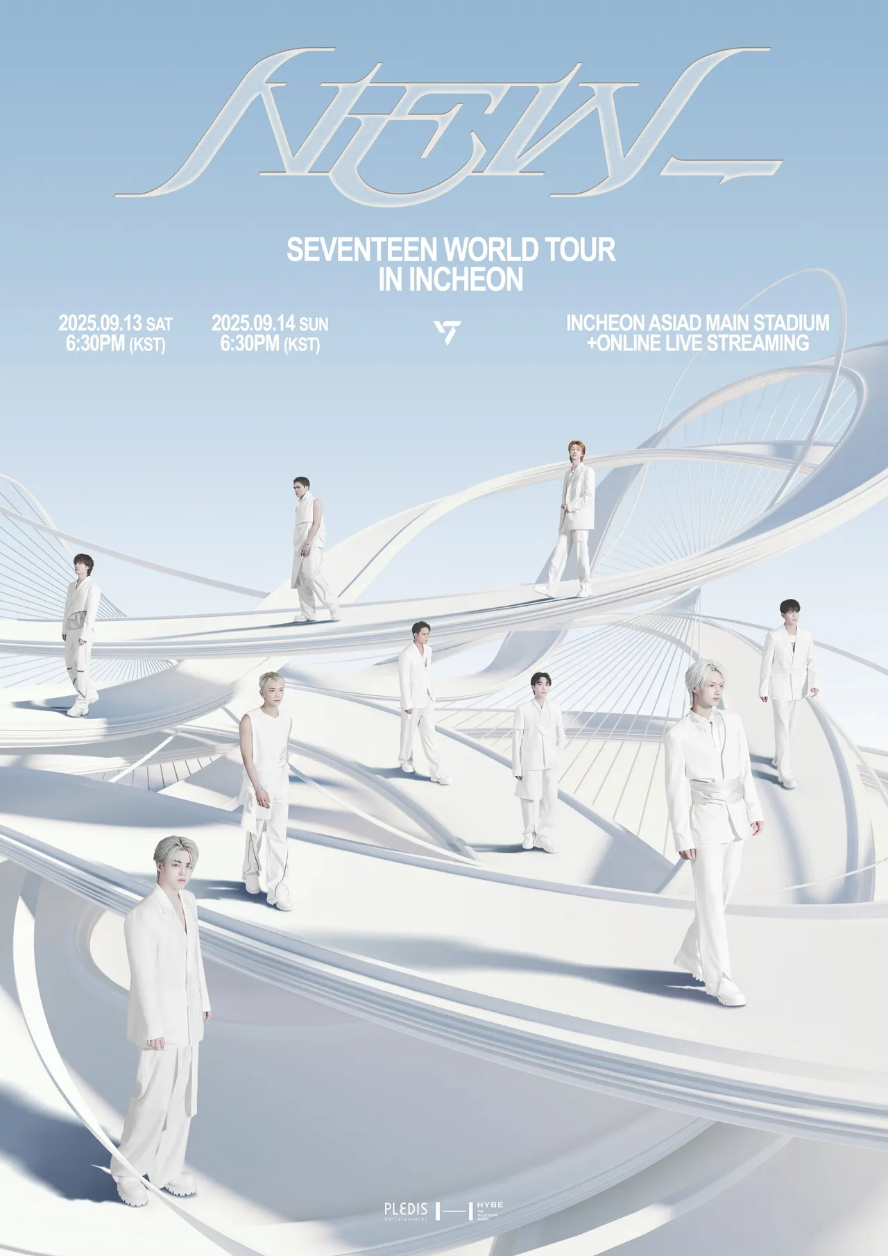 SEVENTEEN的新世界巡演「NEW_」9缺4,当兵中的净汉及圆佑、入伍在即的HOSHI和WOOZI都无法参加。翻摄SEVENTEEN X
