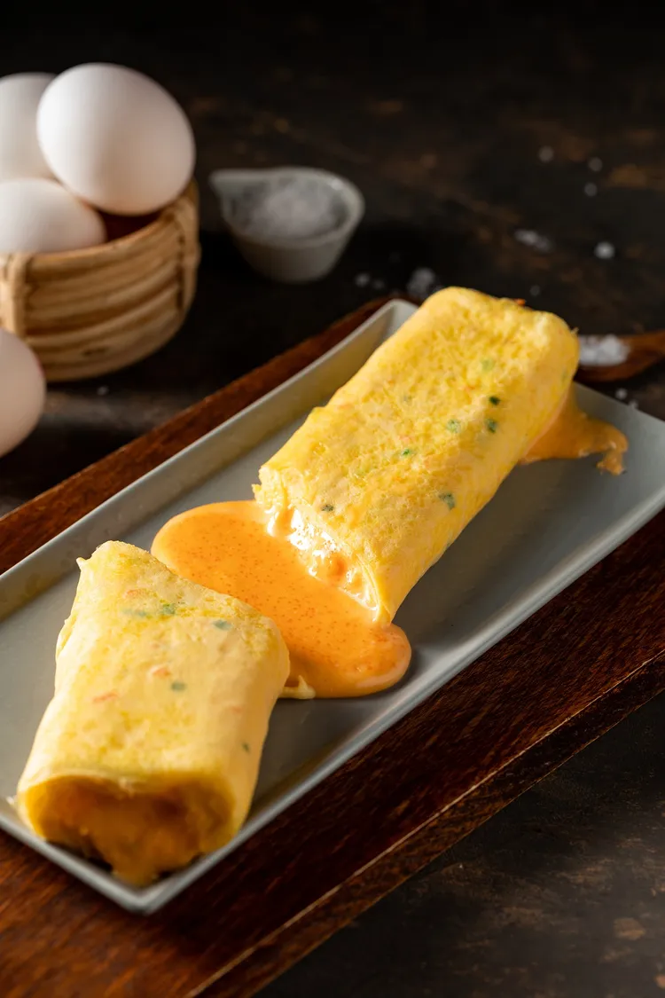 涓豆腐韓式起司烘蛋捲308元。業者提供