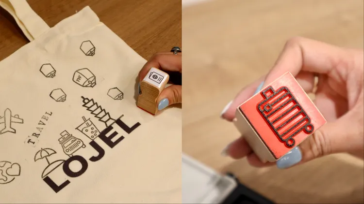 LOJEL也為新店開幕特別推出限定DIY活動。品牌提供