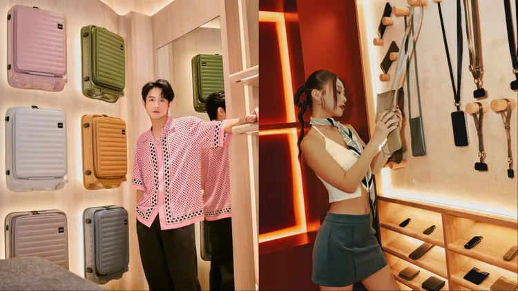 從行李箱到收納小包一應俱全。品牌提供