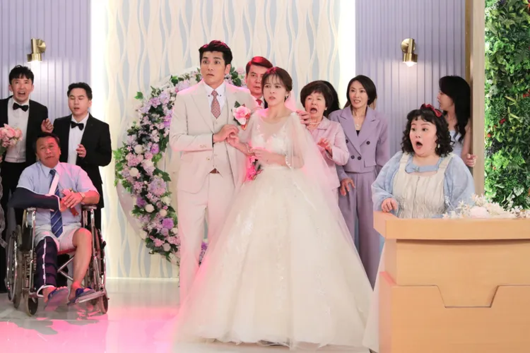 蘇晏霈和吳政澔的婚禮再掀起風波。民視提供