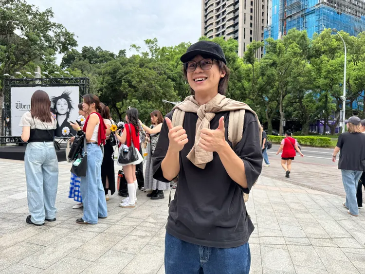 HowHow透露跟老婆鄧福如來看演唱會。彭欣偉攝