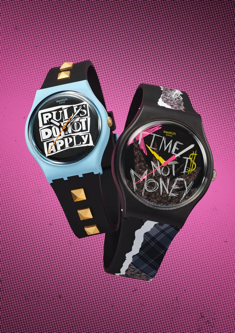 「NO RULES」系列皆以鮮明撞色詮釋出「矛盾本身就是獨特風格」的精神。品牌提供