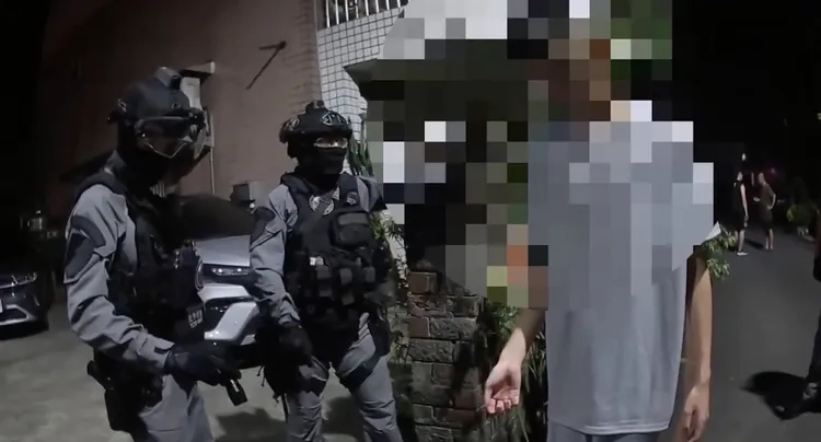 兇嫌凌晨於宜蘭落網。警方提供