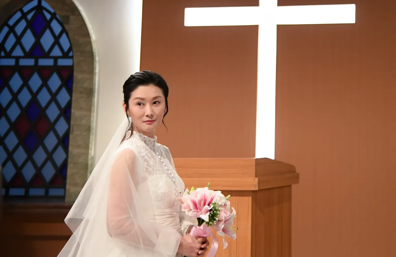8点档女星陈珮骐呼吁大家要出门去投票。图为拍戏画面,三立提供