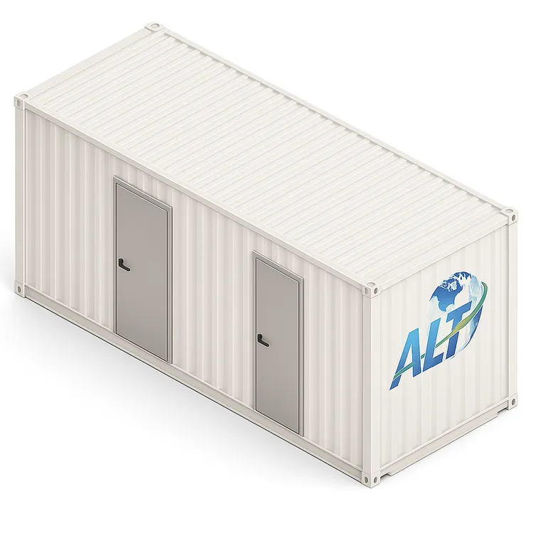 浩然科技推出AI CDC貨櫃式模組化機房。業者提供