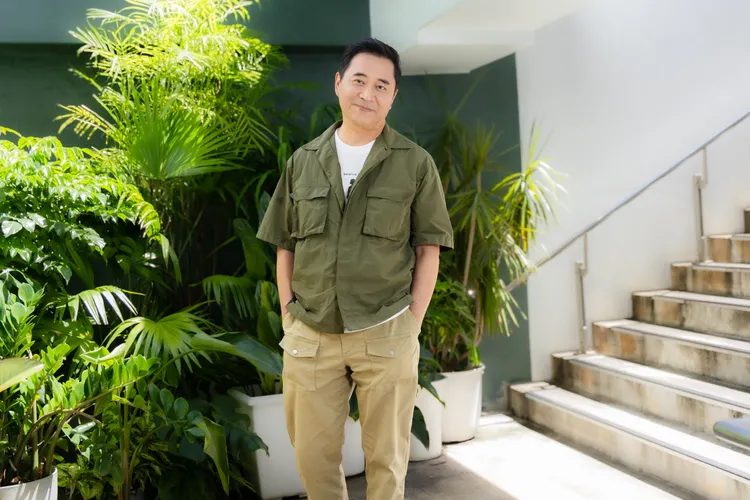 湯志偉飾演林牧師。大愛提供