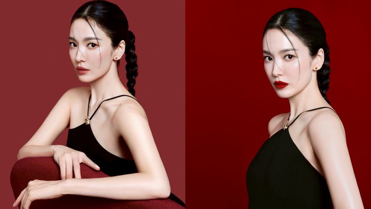 嬌蘭讓羽翼之美幻化彩妝　宋慧喬抹上唇當霸氣秋之女王