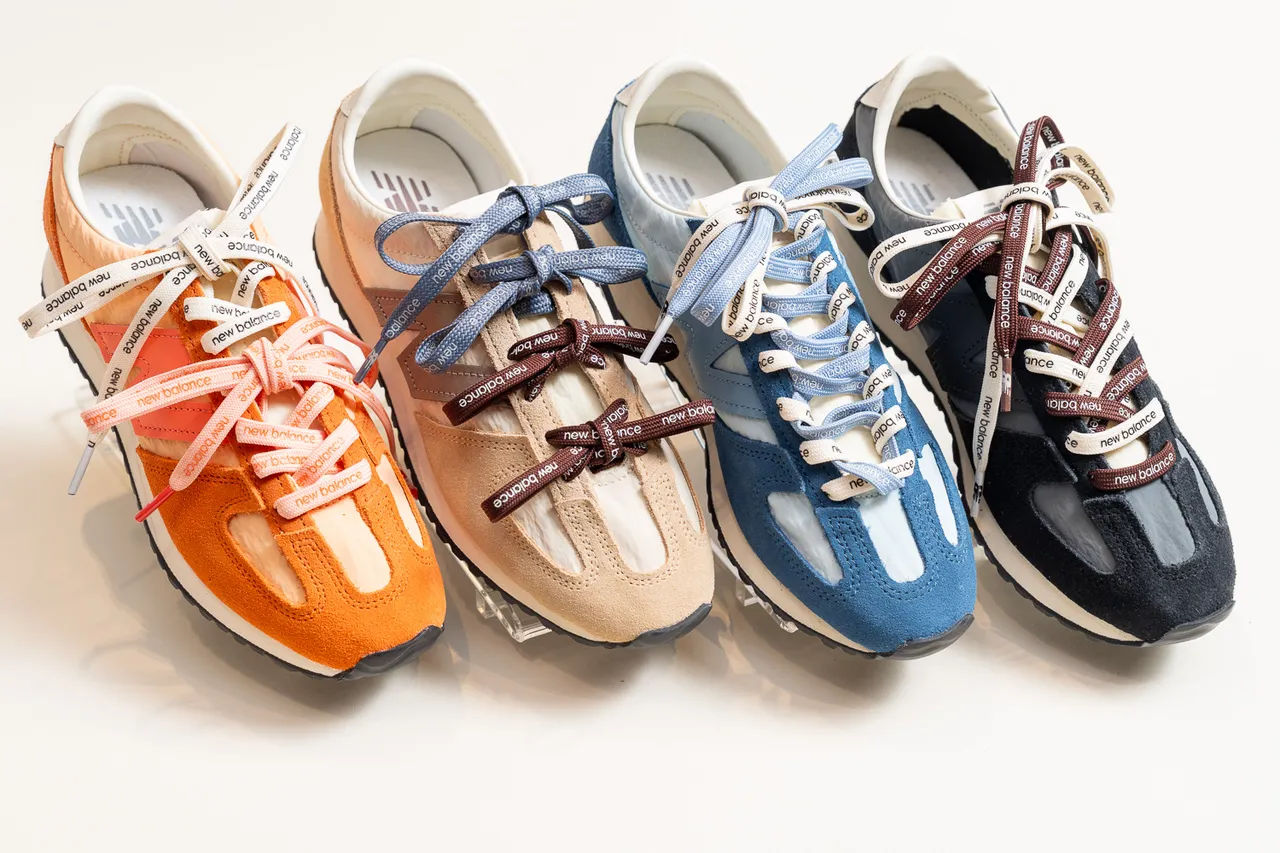 New Balance加码推出双色鞋带改造活动。品牌提供