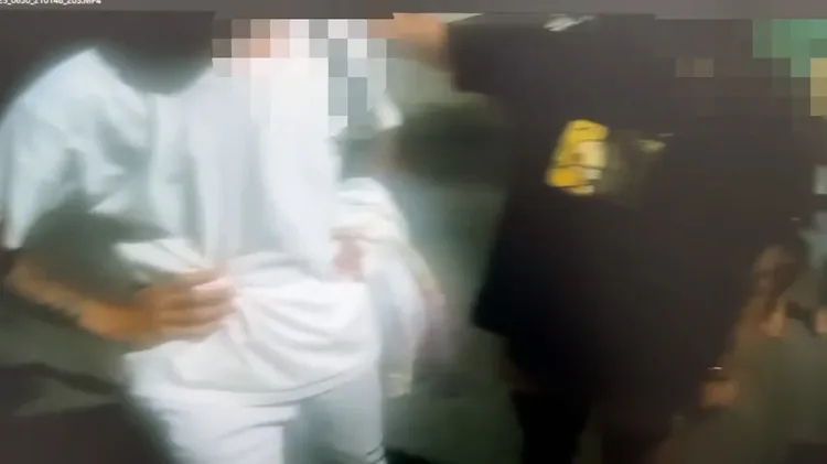 民眾抱怨警方到場太慢。翻攝畫面