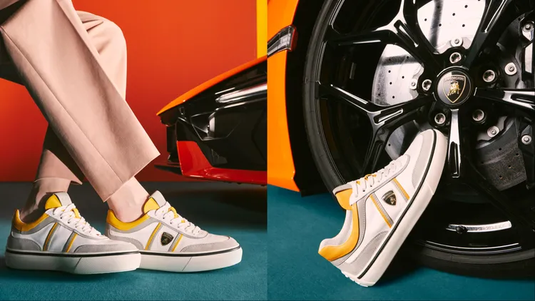 合作系列也推出中性休閒鞋款。品牌提供